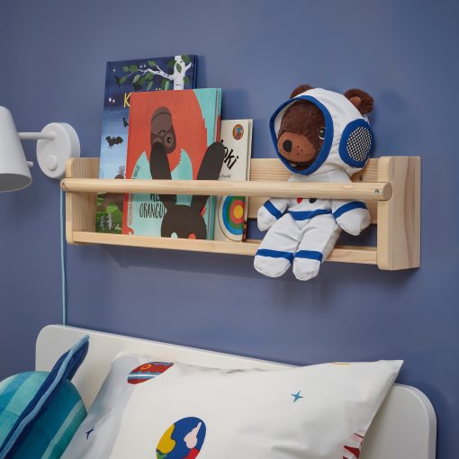 AFTONSPARV, soft toy bear with astronaut suit, 28 cm, 405.515.42