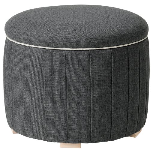 ÅTERLÖGA, pouffe with storage, 405.623.38