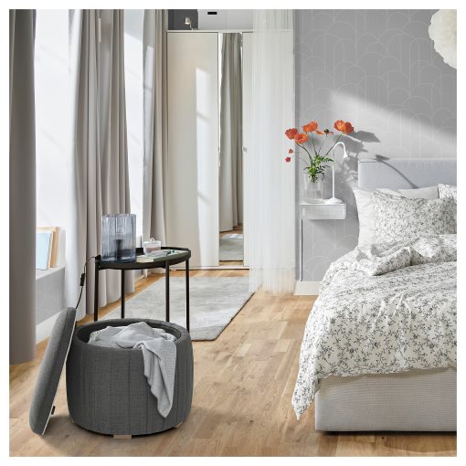 ÅTERLÖGA, pouffe with storage, 405.623.38