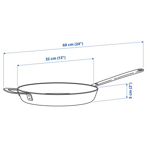 HEMKOMST, τηγάνι/αντικολλητική επένδυση, 32 cm, 405.801.01