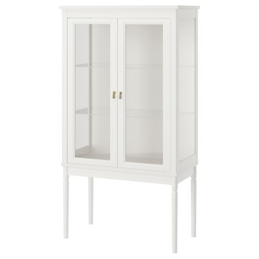 FÄRJKARL, glass-door cabinet, 87x45x161 cm, 405.976.44