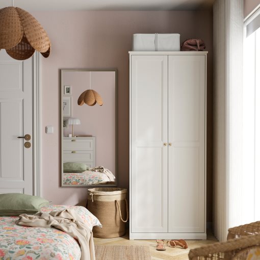 FÅGELFJÄLLET, wardrobe with 2 doors, 82x60x194 cm, 405.986.10