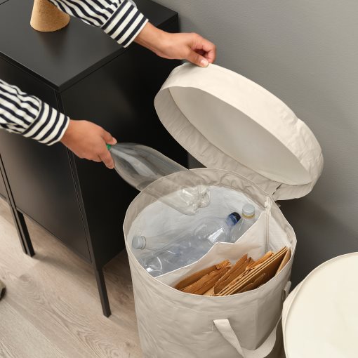 DIMPA, sorting bag with lid, 50 l, 406.014.34