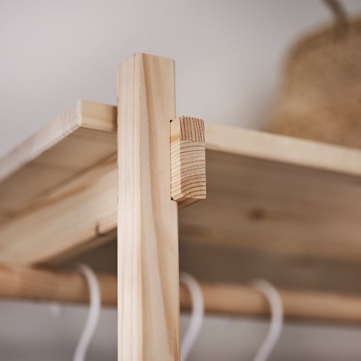 KRONÖREN, open wardrobe, 90x49x181 cm, 406.108.05