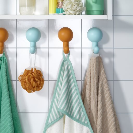 LEN, baby towel with hood, 80x80 cm, 406.298.76