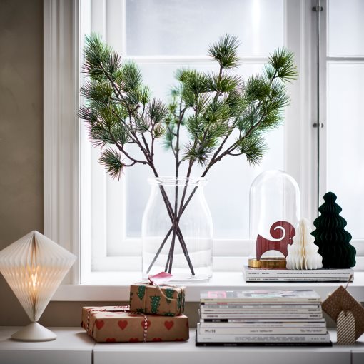 VINTERFINT, artificial spray in/outdoor/pine, 70 cm, 406.365.27