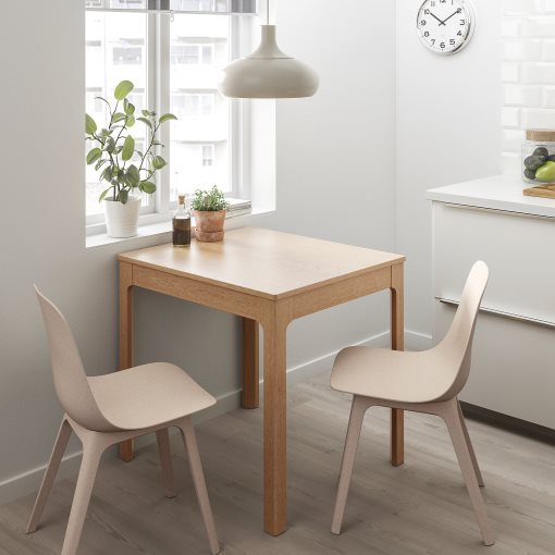 EKEDALEN/ODGER, table and 2 chairs, 80/120 cm, 492.214.01