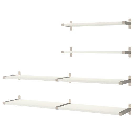 BERGSHULT/GRANHULT, wall shelf combination, 160x30 cm, 492.910.69