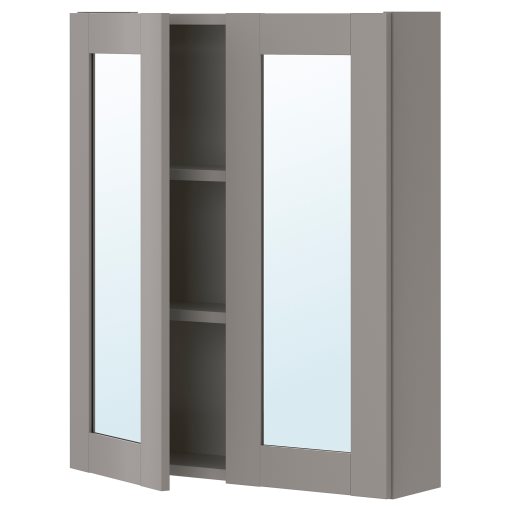 ENHET, mirror cabinet with 2 doors, 493.236.59