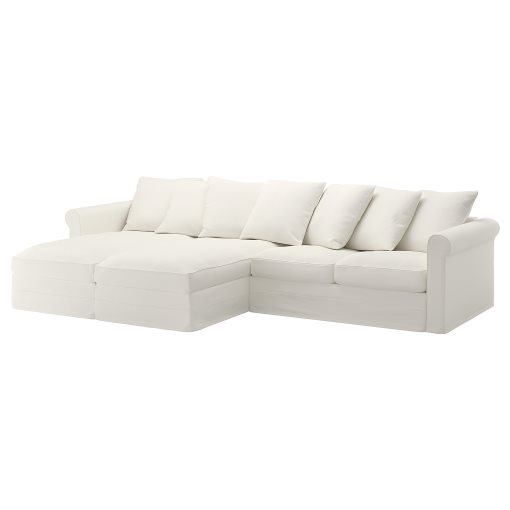 GRÖNLID, 4-seat sofa with chaise longues, 494.071.40