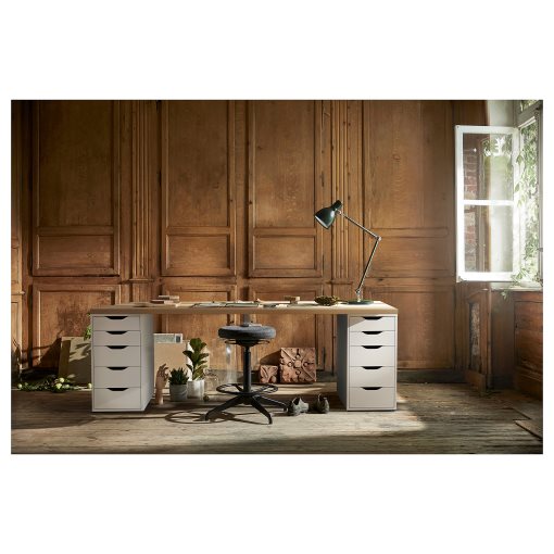 LAGKAPTEN/ALEX, desk, 200x60 cm, 494.176.53