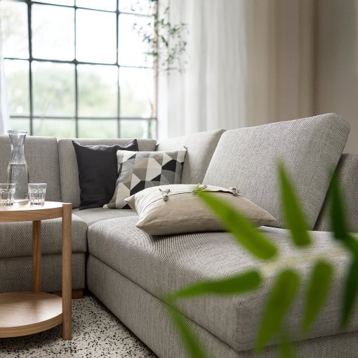 SÖRVALLEN, corner sofa 3-seat with open end/right, 494.194.02