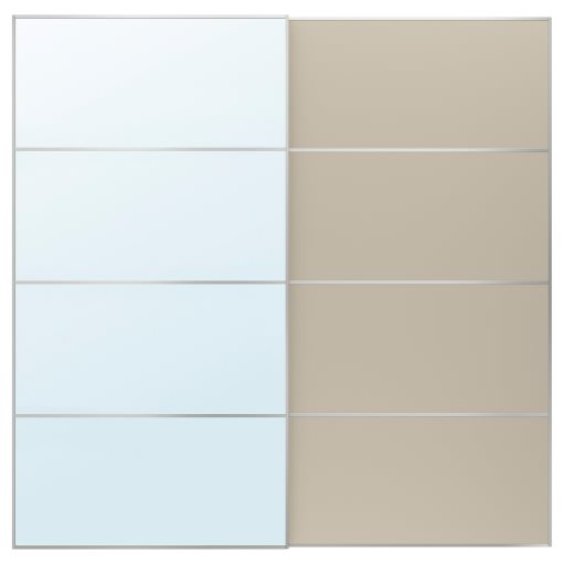AULI/MEHAMN, pair of sliding doors, 200x201 cm, 494.368.59