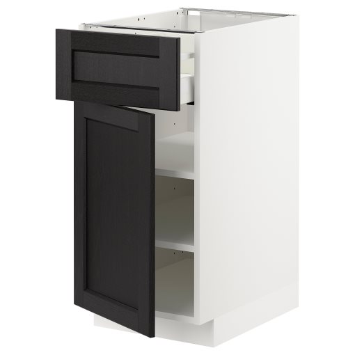 METOD, base cabinet with drawer/door, 40x60 cm, 494.673.13