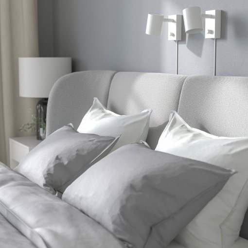 TUFJORD, upholstered bed frame, 140x200 cm, 495.553.62