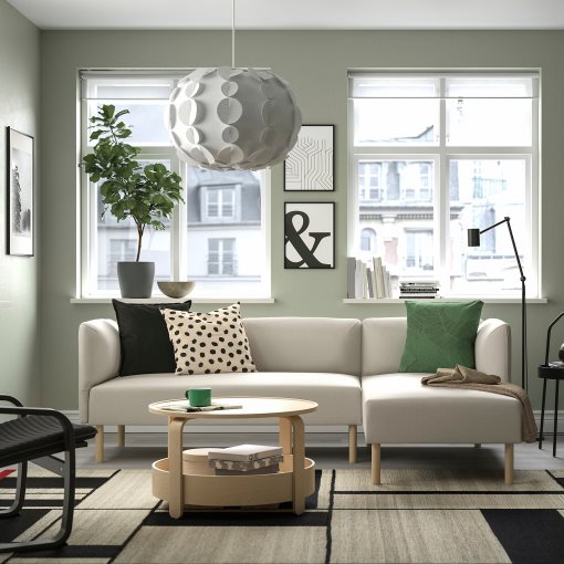 LILLEHEM, 3-seat modular sofa with chaise longue, 495.682.94