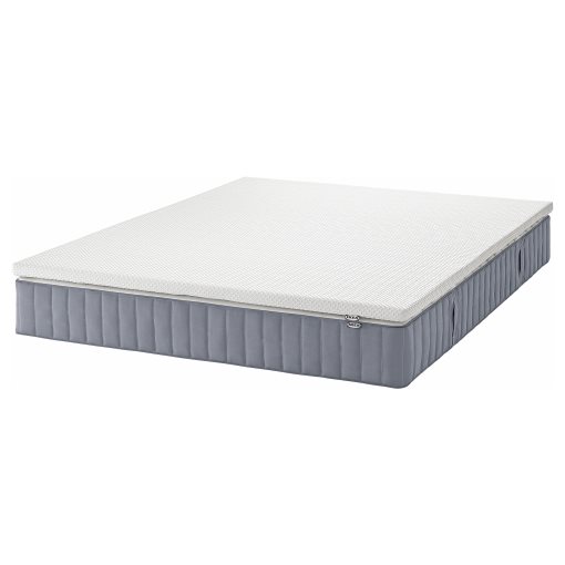 VALEVÅG, mattress firm and mattress pad, 140x200 cm, 495.724.51