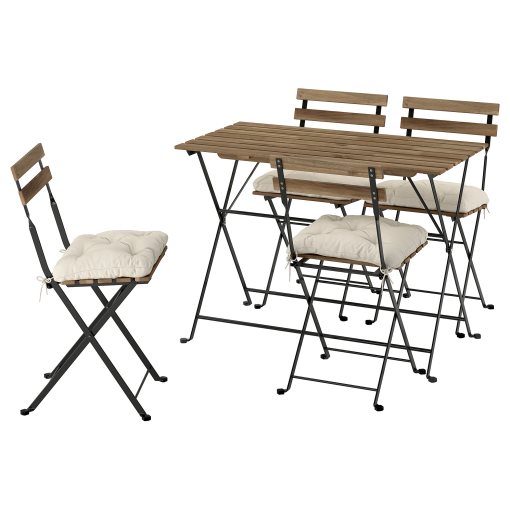 TÄRNÖ, τραπέζι και 4 καρέκλες/πτυσσόμενα/εξωτερικού χώρου, 100x54 cm, 495.753.60