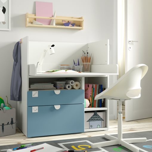SMÅSTAD, changing table with 3 drawers, 90x79x100 cm, 495.827.61