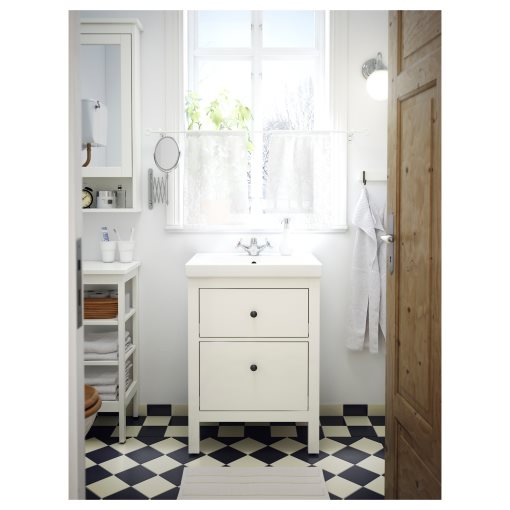HEMNES, Βάση νιπτήρα με 2 συρτάρια, 502.176.67