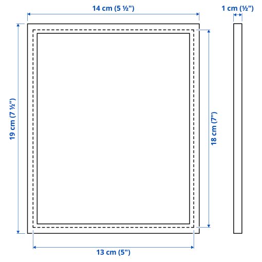 YLLEVAD, frame, 13x18 cm, 504.252.80