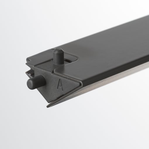 ÖVERSIDAN, wardrobe strip with built-in LED light source and sensor dimmable, 71 cm, 504.749.06