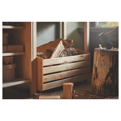 IVAR, storage box on wheels, 78x30 cm, 504.845.09