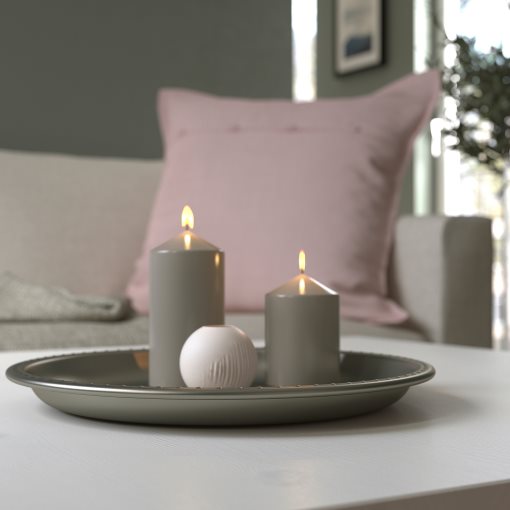 BLODOLVON, candle dish, 34 cm, 505.594.63