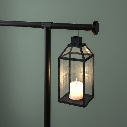 HELGEO, decorating rod for table/adjustable/in/outdoor, 115/235x116 cm, 505.620.50