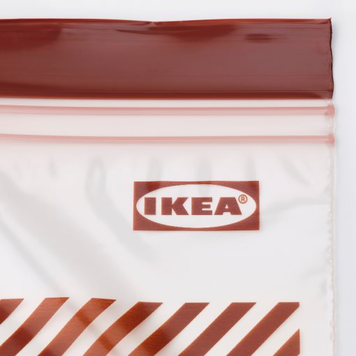 ISTAD, resealable bag stripe/25 pack, 2.5 l, 505.647.56