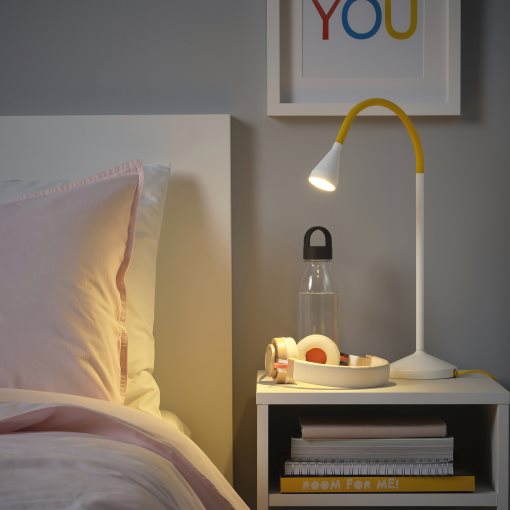 NÄVLINGE, desk lamp with built-in LED light source, 505.747.17