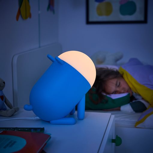 GREJSIMOJS, table lamp with built in LED light source, 506.035.31