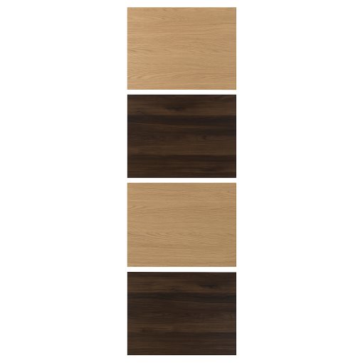 MEHAMN, 4 πάνελ για σκελετό συρόμενης πόρτας, 75x236 cm, 506.057.52
