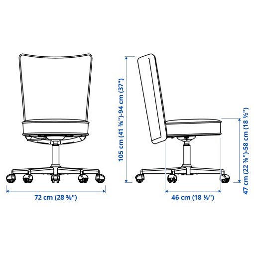 BRYTNING, swivel chair, 506.118.33