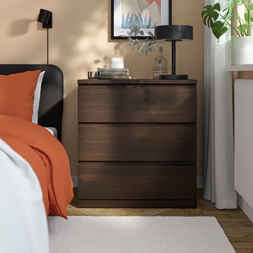 STORKLINTA, chest of 3 drawers, 70x50x75 cm, 506.275.51