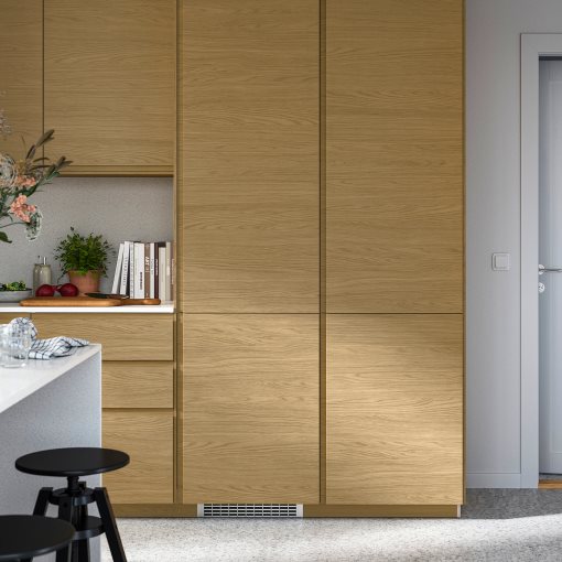VOXTORP, door with vertical handle, 60x80 cm, 506.489.97