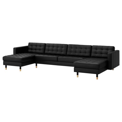 LANDSKRONA, 5-seat sofa with chaise longues, 590.462.04
