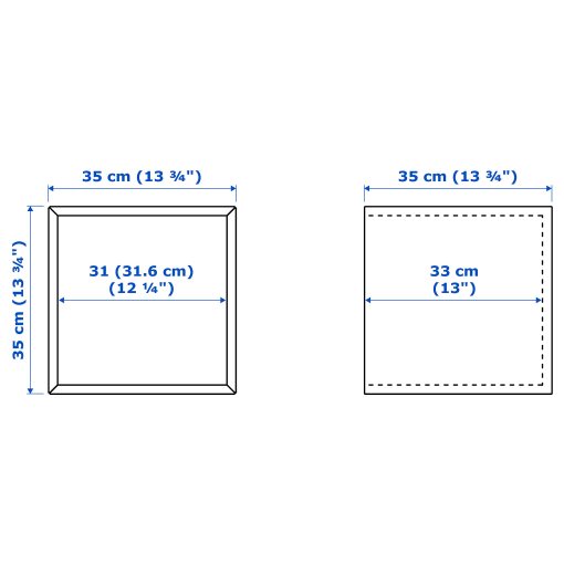 EKET, σύνθεση ντουλαπιών τοίχου, 105x35x70 cm, 592.863.31