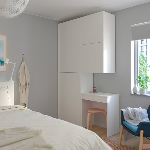 PLATSA, ντουλάπα με 6 πόρτες, 140X42X241 cm, 593.365.57