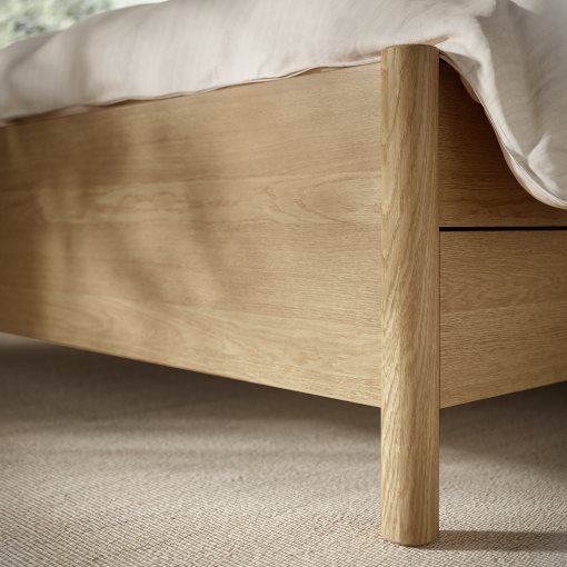 TONSTAD, bed frame with storage, 180x200 cm, 594.966.83