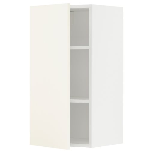 METOD, wall cabinet with shelves, 40x80 cm, 595.072.57