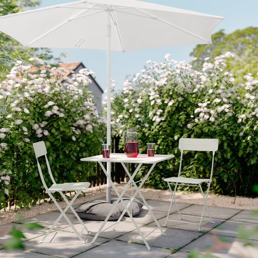 SUNDSÖ, table and 2 folding chairs/outdoor, 65x65 cm, 595.730.25