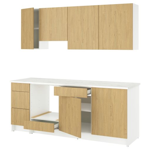 KNOXHULT, kitchen, 220x61x220 cm, 595.811.29