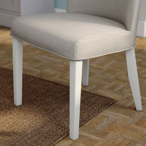 ROSENTORP, table and 6 chairs, 160/215x110 cm, 596.101.36