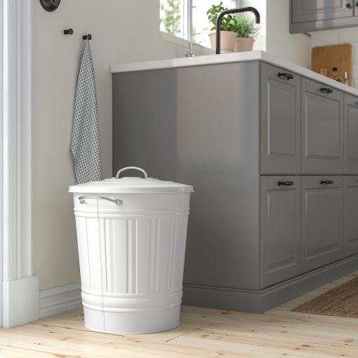 KNODD, bin with lid, 600.456.56