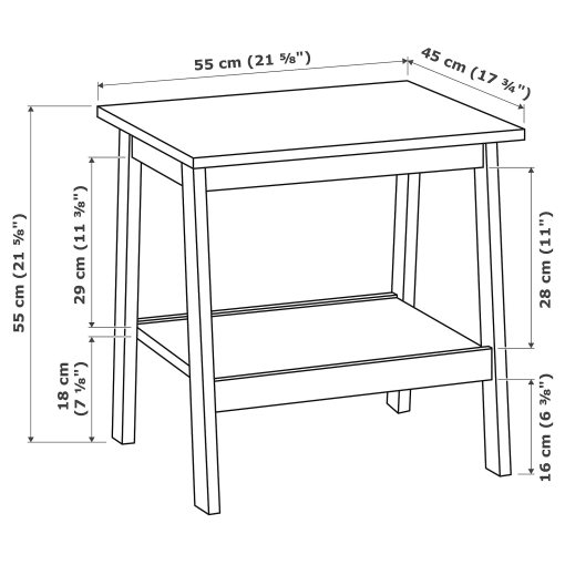 LUNNARP, side table, 603.990.30