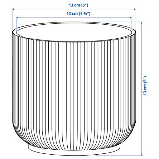 GRADVIS, plant pot, 604.140.78