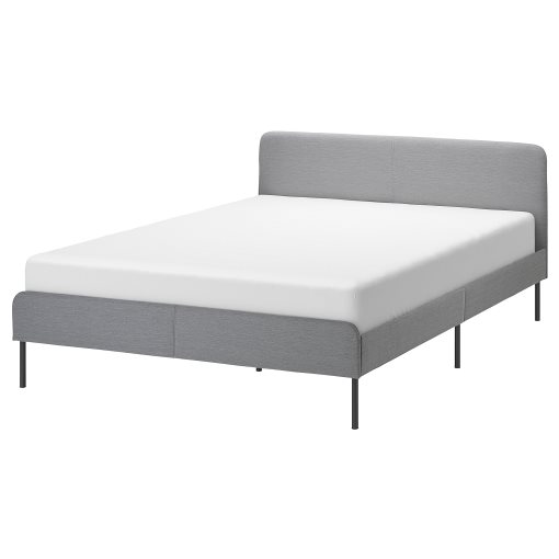 SLATTUM, κρεβάτι με επένδυση, 160x200 cm, 604.463.76