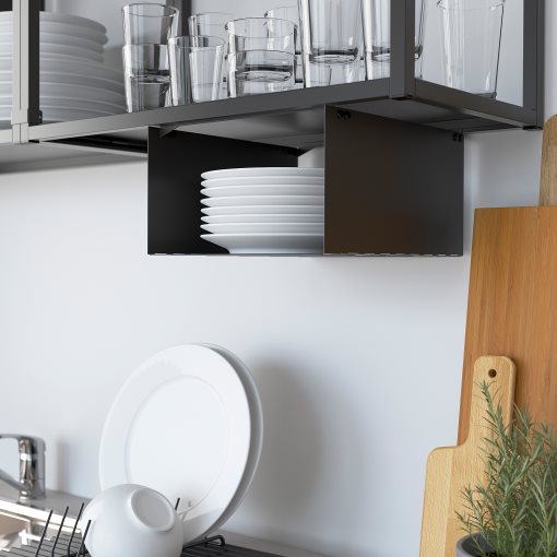 ENHET, wall frame with shelves, 40x30x75 cm, 604.489.45