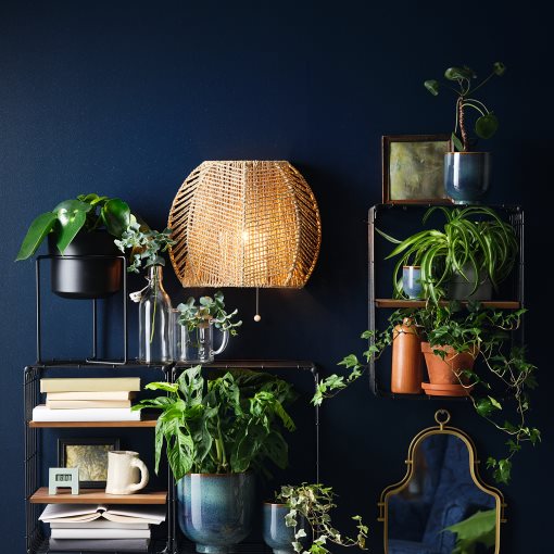 MÅNALG, φωτιστικό τοίχου/χειροποίητο, 604.846.98